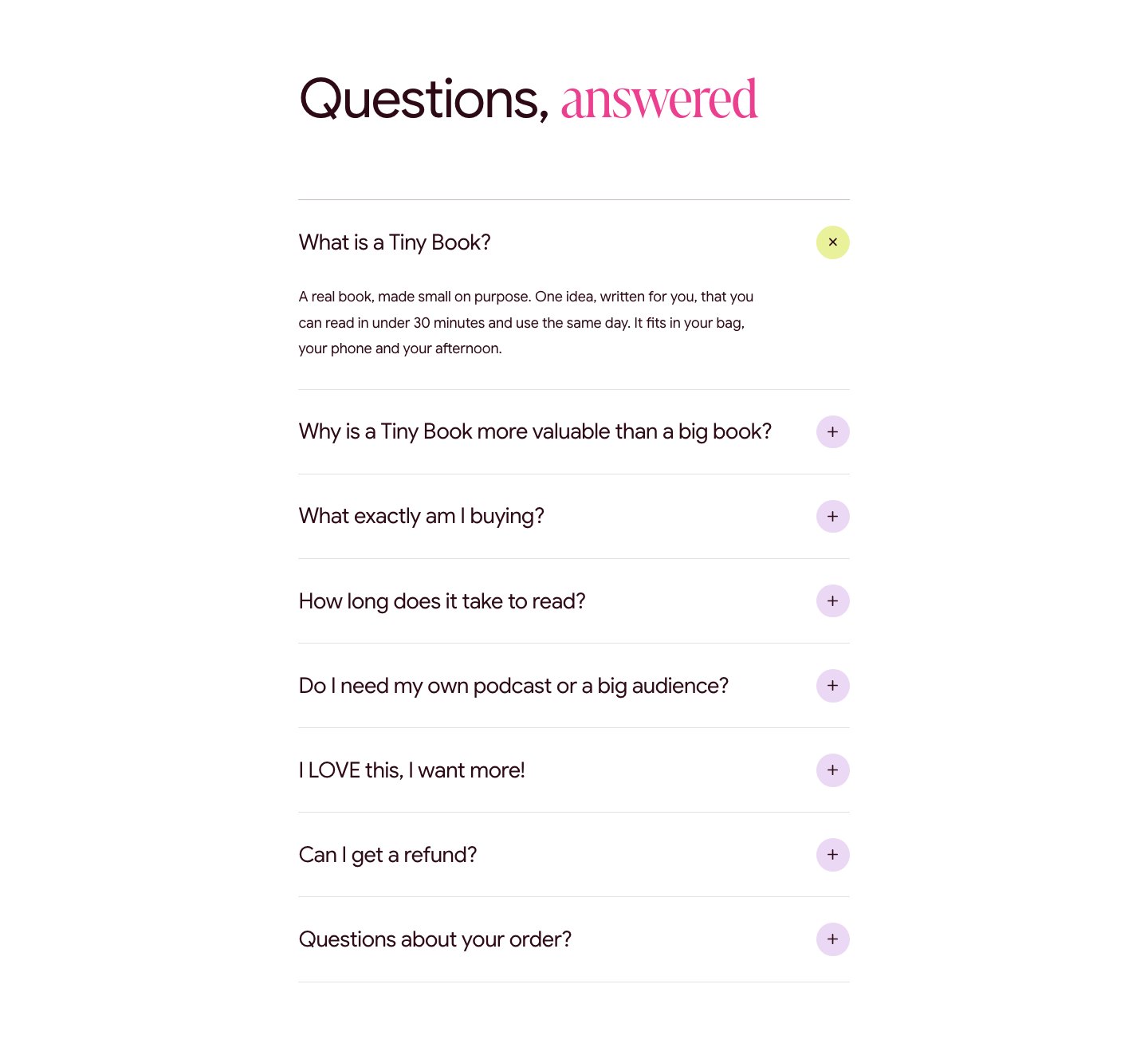 Questions