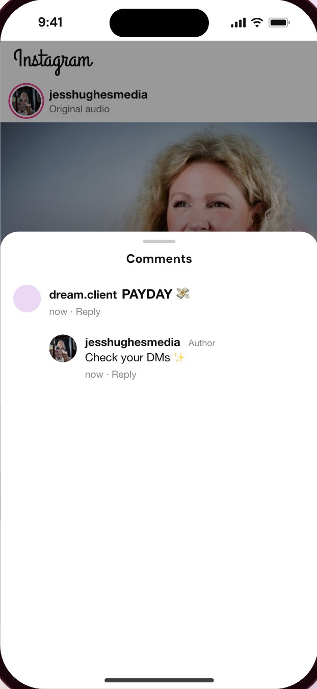 She comments PAYDAY