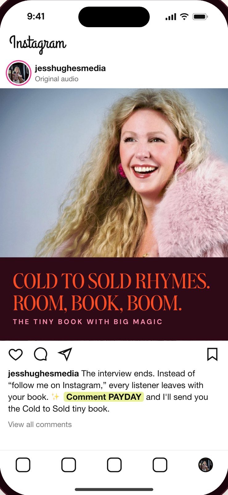 Her post